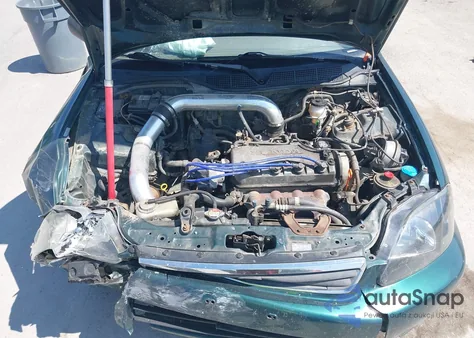 1999 Honda Civic Lx z USA, uszkodzony, nr VIN 2HGEJ6670XH535122